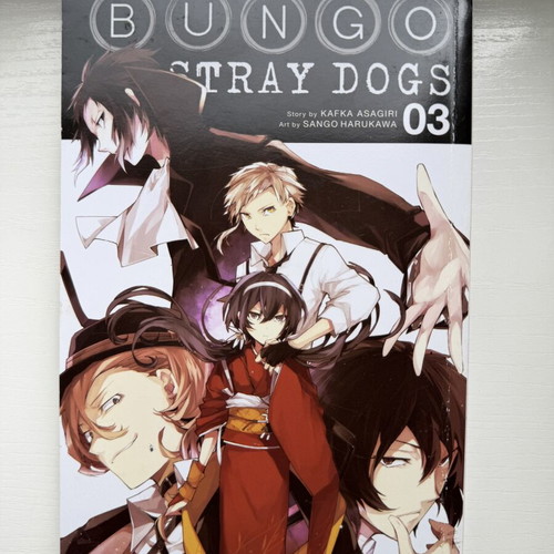 Bungo Stray Dogs Volume 3 manga book like new, English