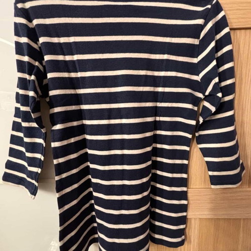 Zara blouse striped black and white size M like new