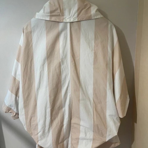 Ferrari jacket like new, white and beige