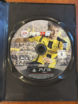 FIFA 17 PS3 disc used, no manual or case