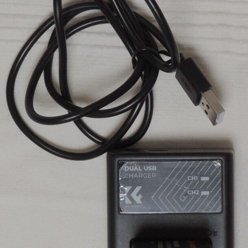 2 K&F Concept LP-E17 batteries for Canon EOS RP with dual charger