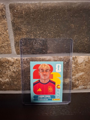 Lamine Yamal FIFA World Cup 2026 sticker new in protective case