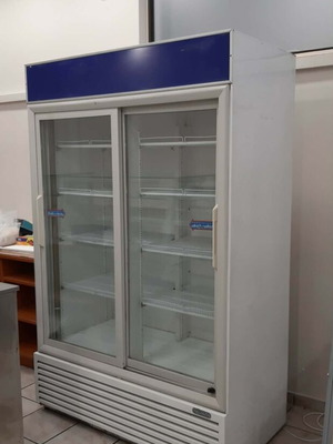 Frigorex Double Beverage Refrigerator like new, 1.30x0.70x2.03 m