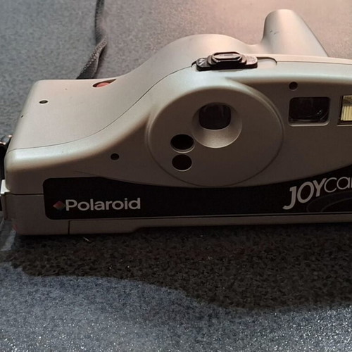 Polaroid JoyCam 500 vintage instant camera 1999 silver edition like new