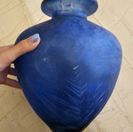 Vase like new, blue