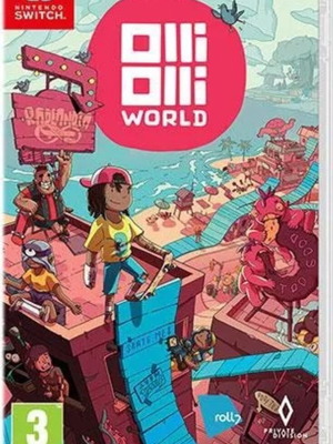 Olli Olli World Nintendo Switch καινούργιο, κωδικός σε κουτί