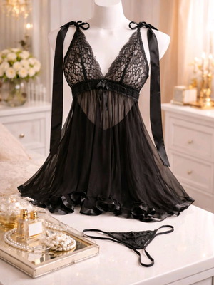 Lingerie set new, black from Pnoe Lingerie collection