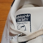 Adidas Original Stan Smith sneakers used, size 37 1/3, white and blue