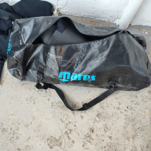 Orca and Zone3 wetsuits, diving gear set with Mares accessories