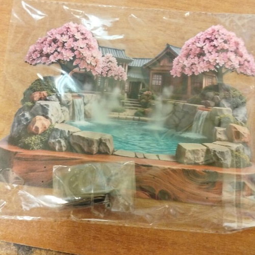 Wooden wall key holder landscape new