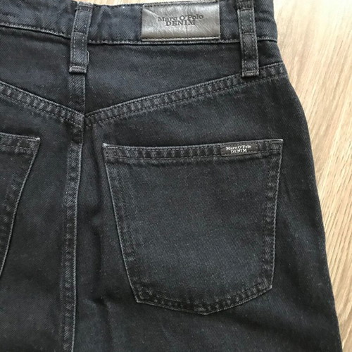 Marc O’Polo high waisted wide leg jeans new, size 25, black