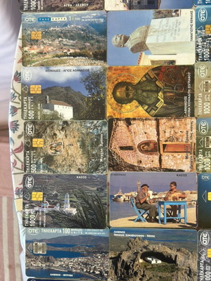 Collectible phone cards pack like new, 14 double and 15 single