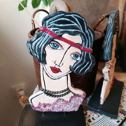 Clay figure new