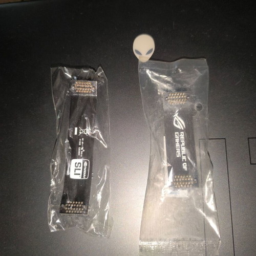 SLI Bridges πακέτο 2 σφραγισμένα για ASUS ROG και NVIDIA
