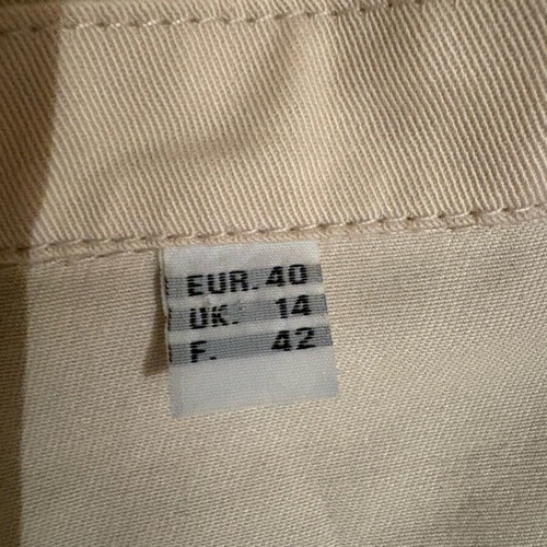 Women's Beige Jacket like new with Embroidery and Strass