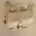 Guess women's backpack like new, white