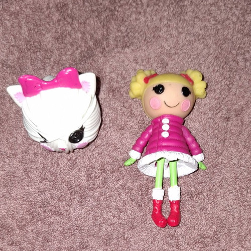 Lalaloopsy dolls like new, set of 3 with 2 small dolls gift