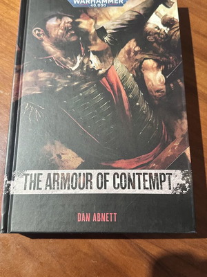 The Armour of Contempt Warhammer 40,000 book like new, hardback 2024