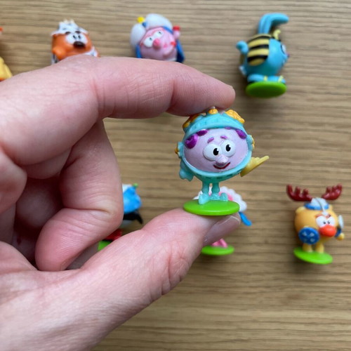 Kinder Surprise Chupa Chups figures used, pack of 21