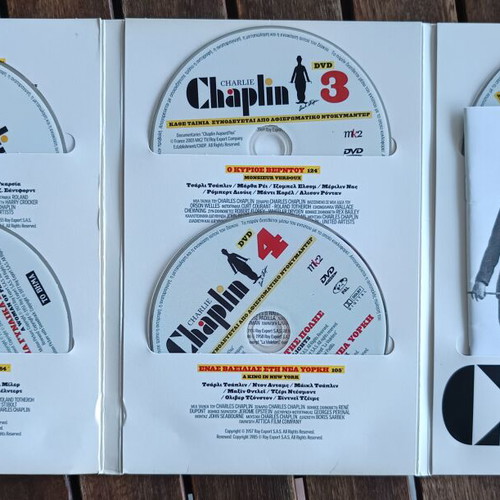Charlie Chaplin: The Tramp DVD new, comedy, subtitles, 5-disc set