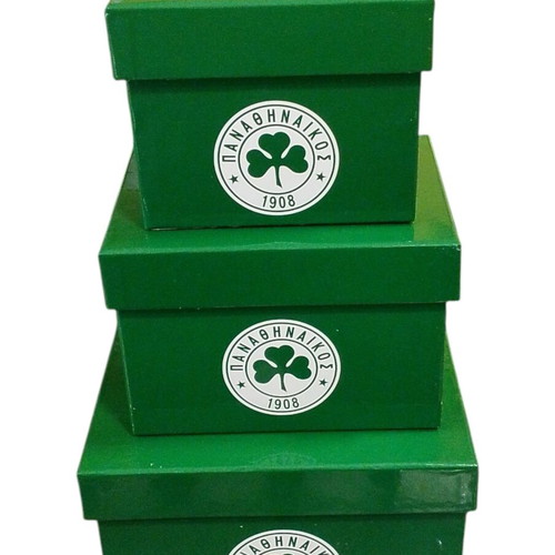 Panathinaikos Storage Box Set new, authentic