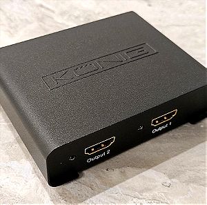 Διαχωριστής 2 Θυρών | Konig HDMI Splitter (2 Port)