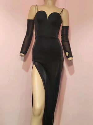Danceandsway dance dress new, black, size S