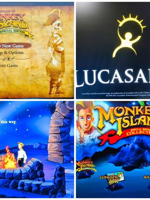 Monkey Island Collection Special Edition PC game like new
