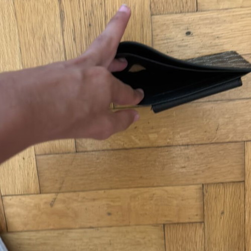 Goyard wallet, black