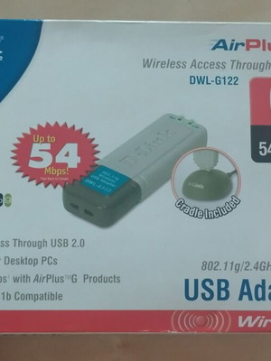 D-Link DWL-G122 wireless USB network adapter