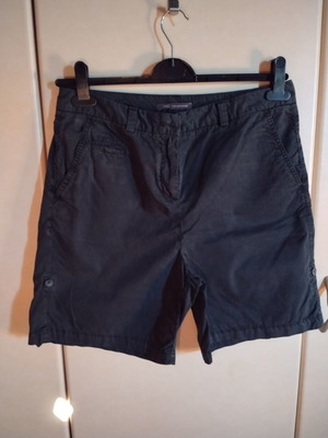 Marks & Spencer Collection women's fabric shorts L, navy, like new
