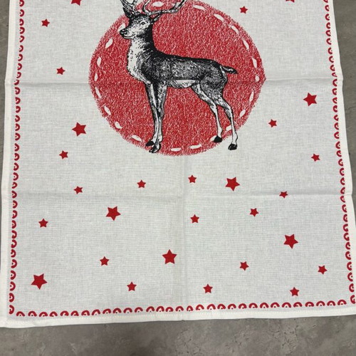 Vintage towel tishraifer new, 50% linen and 50% cotton