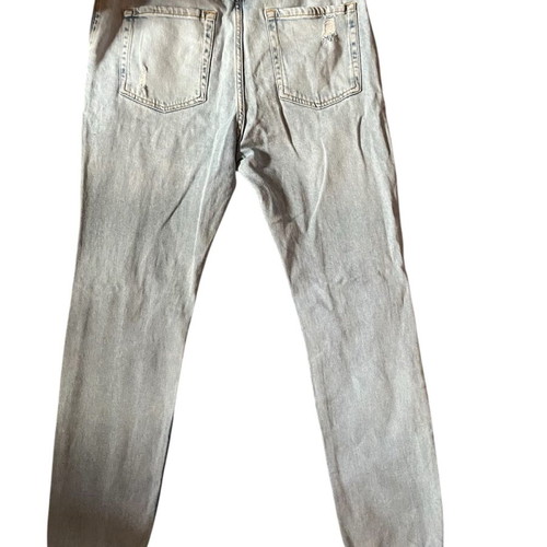 Bershka jeans like new, size L, white and blue