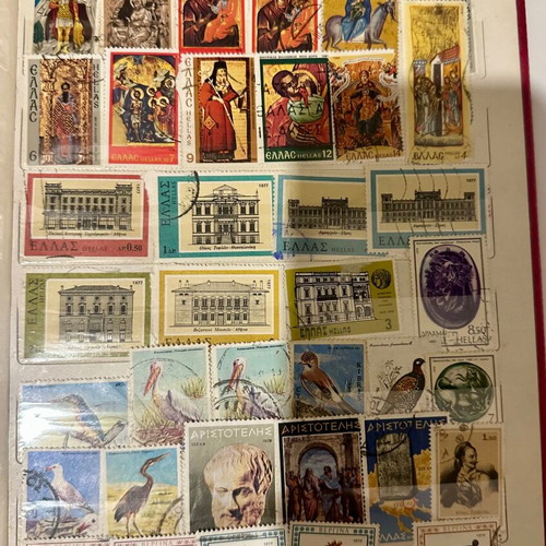 Stamp collection like new from 70s, 80s and 90s