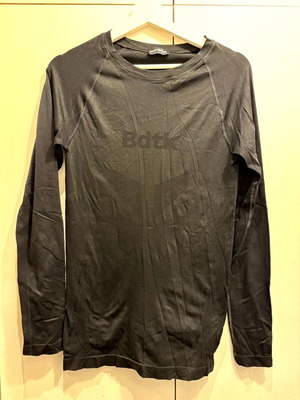 BodyTalk men's isothermal long sleeve shirt size Medium like new, black