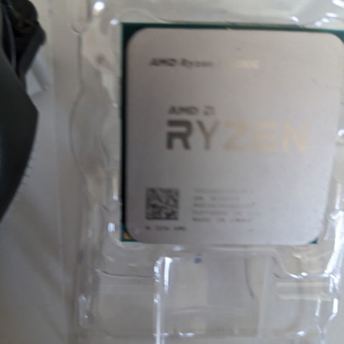 AMD Ryzen 3 2200G processor used with cooler