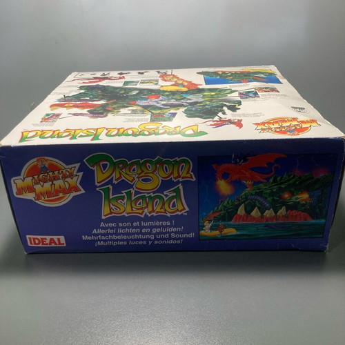 Mighty Max Storms Dragon Island used collectible set with original box