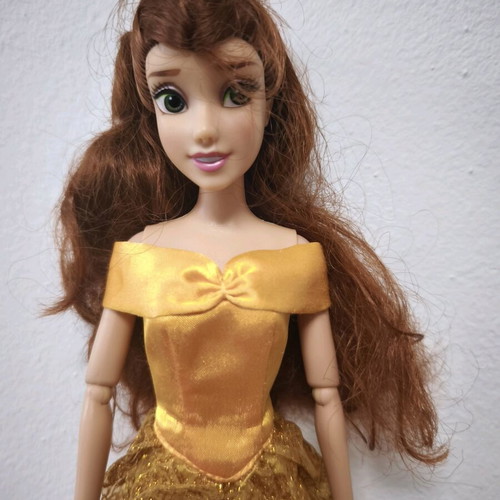Belle doll from Disney Store used, collectible