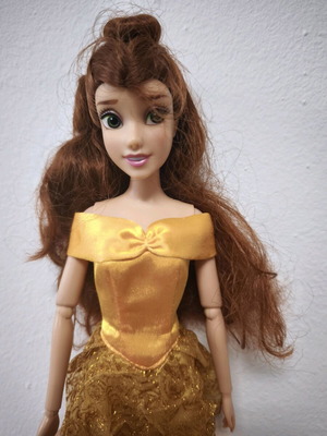Belle doll from Disney Store used, collectible