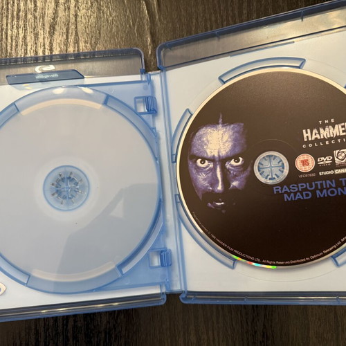 Rasputin the Mad Monk Blu-ray and DVD