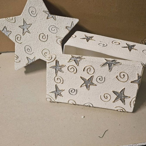 Christmas boxes like new for decoration or gifts