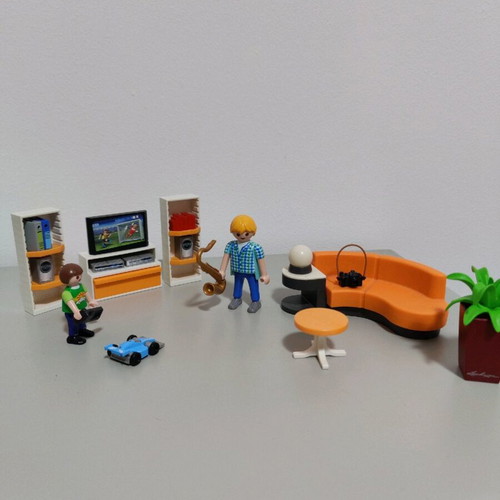 Playmobil modern living room used