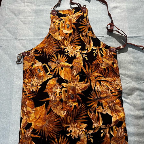 Barista apron John Sealey like new, handmade, WBC 2016 collectible