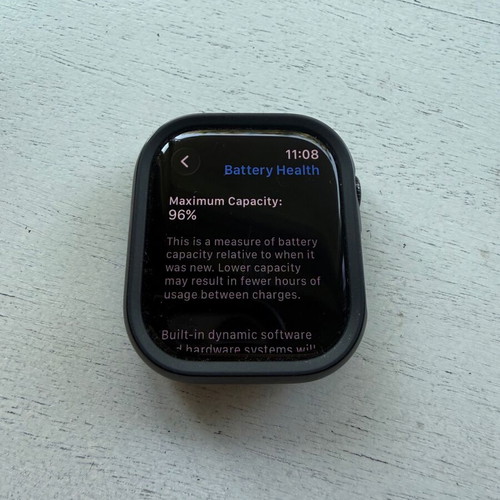 Apple Watch Series 10 GPS Aluminum 46mm black used