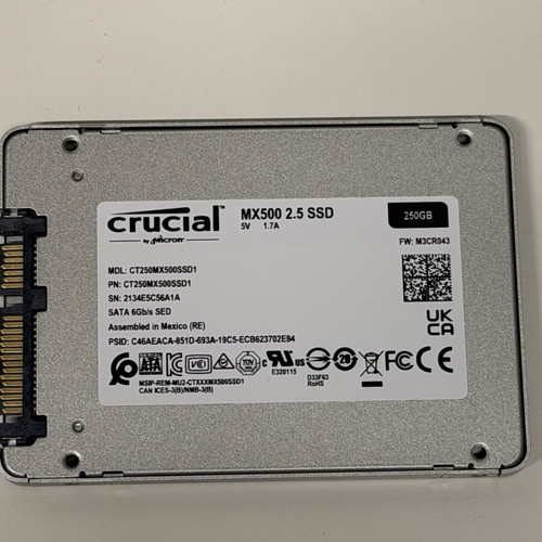 Crucial 250GB SSD