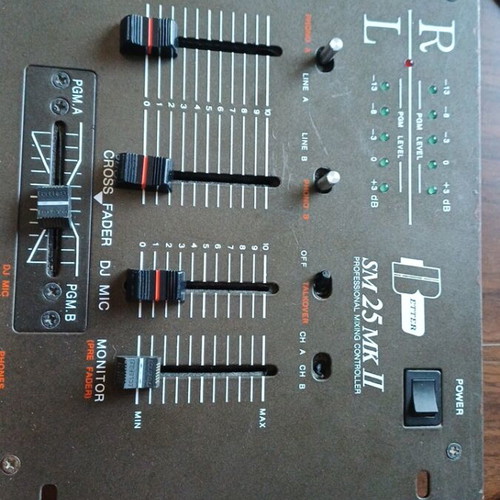 Mixer used, sound