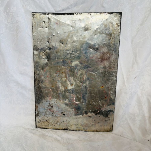 Metal Sign SYΠ collectible used 38x27 cm original 1950-60s