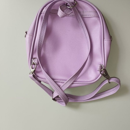 Purple backpack with two compartments like new
