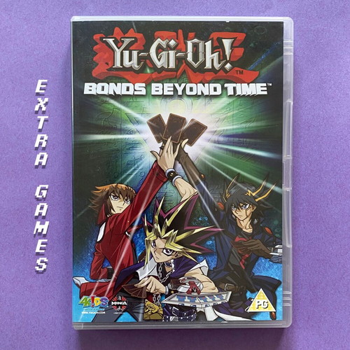 Yu-Gi-Oh! Bonds Beyond Time DVD like new, action adventure animation