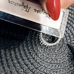 K.and ring in 925 silver and 750 gold